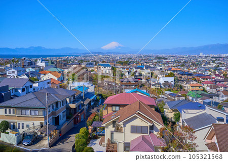 View of the western townscape (Mt. Katase, Mt. Katase, Mt. Fuji, Mt. Tanzawa, etc.) View of the western townscape (Mt. Katase, Mt. Katase, Mt. Fuji, Mt. Tanzawa, etc.) 105321568