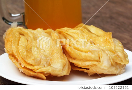 Bengali treats named as GOJA Bengali treats named as GOJA 105322361