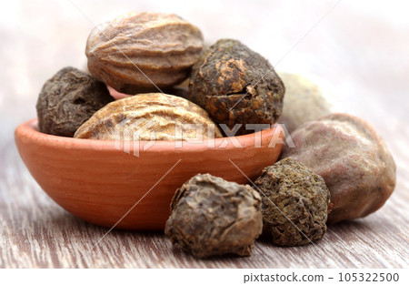 Triphala, a combination of ayurvedic fruits Triphala, a combination of ayurvedic fruits 105322500