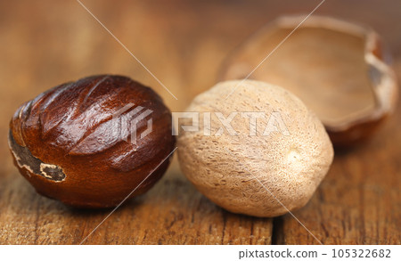 Nutmeg or Jaifal Spice 105322682
