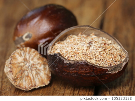 Nutmeg or Jaifal Spice Nutmeg or Jaifal Spice 105323158