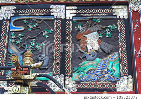 Sculpture of the main shrine of Menuma Shotenzan [Kumagaya City, Saitama Prefecture] 105323372