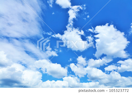 Summer blue sky and clouds Summer blue sky and clouds 105323772