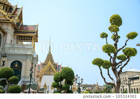Temple of the Emerald Buddha and Grand Palace Bangkok, Thailand Temple of the Emerald Buddha and Grand Palace Bangkok, Thailand 105324301