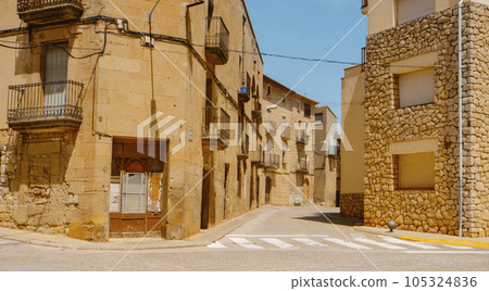 Lleida Street in the old town of Maials, Spain Lleida Street in the old town of Maials, Spain 105324836