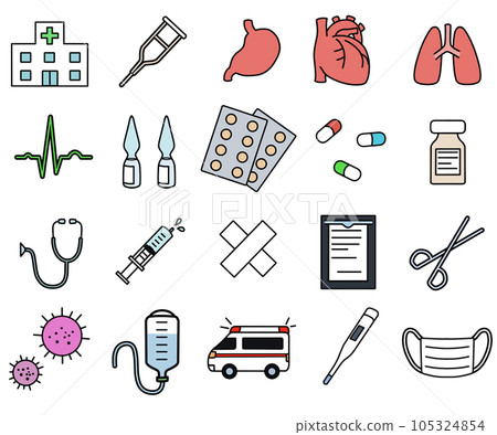 醫療圖標 105324854