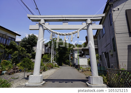 Zama Shrine Second Torii 105325215