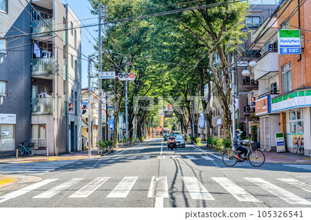東京大田區下丸子站的都市風景 105326541