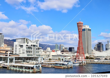 Kobe Port, Bay Area, Kobe City, Hyogo Prefecture Kobe Port Lighthouse 105327049