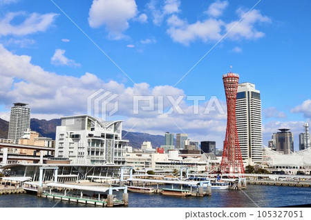 Kobe Port, Bay Area, Kobe City, Hyogo Prefecture Kobe Port Lighthouse Kobe Port, Bay Area, Kobe City, Hyogo Prefecture Kobe Port Lighthouse 105327051