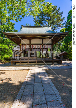Kaguraden, Kamigoryo Shrine in Tatemachi, Kamigyo Ward, Kyoto City 105327665