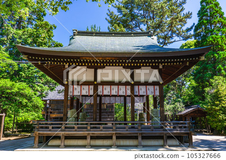 Kaguraden, Kamigoryo Shrine in Tatemachi, Kamigyo Ward, Kyoto City 105327666