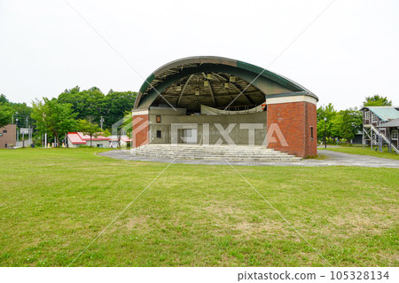 Outdoor stage in Crawford Park, Mikasa City Outdoor stage in Crawford Park, Mikasa City 105328134
