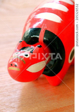 Akabeko, a local toy of Fukushima Prefecture Akabeko, a local toy of Fukushima Prefecture 105328532