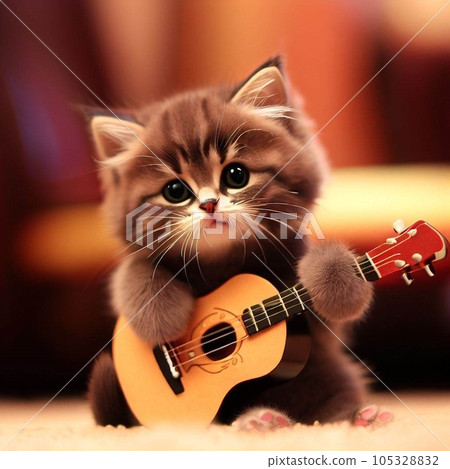 小貓彈吉他② 小貓彈吉他② 105328832