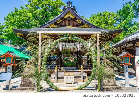 上京區五王神社、京都市政府、茅輪 上京區五王神社、京都市政府、茅輪 105328923