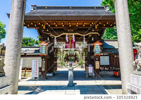 京都市上京區五王神社正門 京都市上京區五王神社正門 105328925