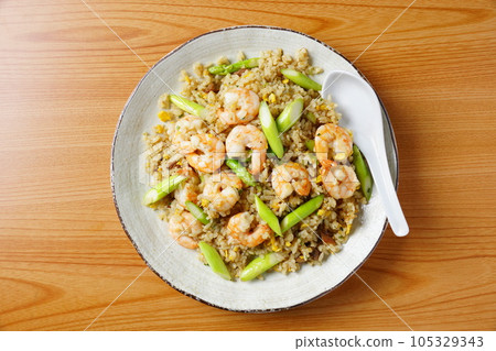 蝦蘆筍炒飯 蝦蘆筍炒飯 105329343