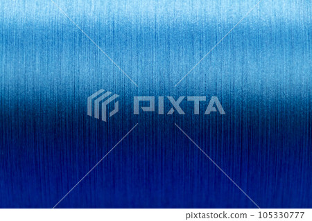 Closed up of blue color of thread textured background (Focus at center of picture) 105330777