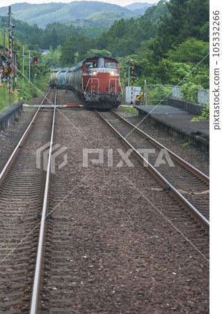 The tracks continue forever, track railroad crossing, Mine line, local line, cement factory, siding line, abandoned line, Asa station, Mine The tracks continue forever, track railroad crossing, Mine line, local line, cement factory, siding line, abandoned line, Asa station, Mine 105332266