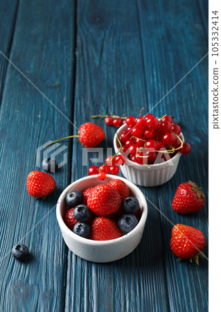 Tasty and delicious summer food, berries, healthy food concept Tasty and delicious summer food, berries, healthy food concept 105332414