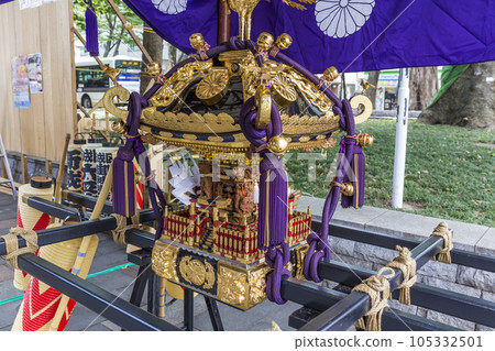 Mikoshi Festival Children's Mikoshi Traditional Event Spring Summer Festival Festival 105332501