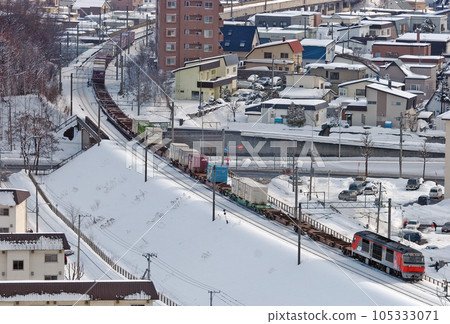 Chitose Line Kaminopporo-Shin-Sapporo JR Freight DF200-55 (Washibetsu) Chitose Line Kaminopporo-Shin-Sapporo JR Freight DF200-55 (Washibetsu) 105333071