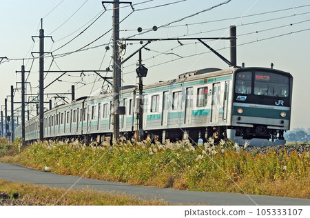 Kawagoe Line Minami-Furuya - Sashiogi JR East 205 series 3 formations (Kawagoe) Kawagoe Line Minami-Furuya - Sashiogi JR East 205 series 3 formations (Kawagoe) 105333107