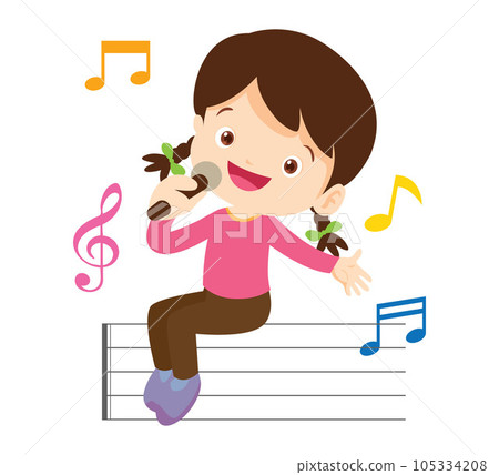 Music kids.Play music concept of music school Music kids.Play music concept of music school 105334208