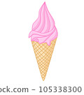ice cream cone 105338300