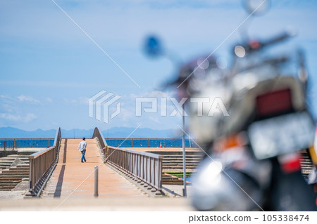 Toyoura Seaside Park Bike Touring Spot Male Solo Touring 105338474