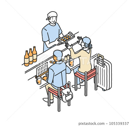 入境烤雞肉串店 入境烤雞肉串店 105339337