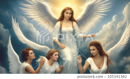 張開翅膀的天使 9 105341362
