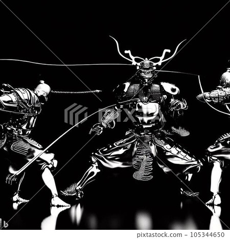 Copper wire doll ❸ Samurai 105344650