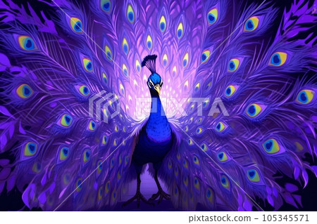 孔雀圖，生成AI AI圖像 105345571