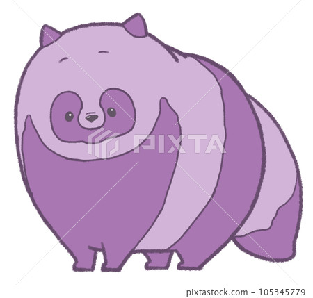 狸貓看著你(紫色) 狸貓看著你(紫色) 105345779