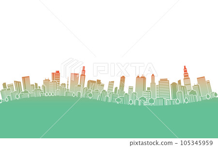 用陰影表達城市景觀的矢量圖 用陰影表達城市景觀的矢量圖 105345959