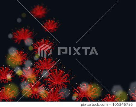 Background of night lights and cluster amaryllis 105346756