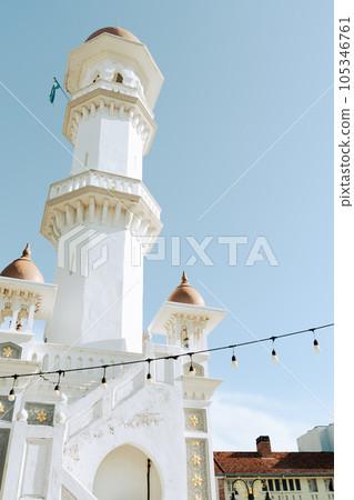 Georgetown Kapitan Keling Mosque in Penang, Malaysia Georgetown Kapitan Keling Mosque in Penang, Malaysia 105346761