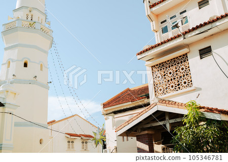 Georgetown Lebuh Acheh Mosque in Penang, Malaysia 105346781