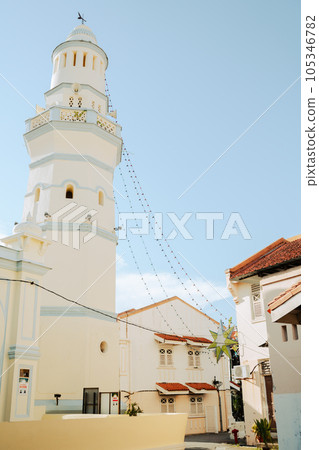 Georgetown Lebuh Acheh Mosque in Penang, Malaysia 105346782