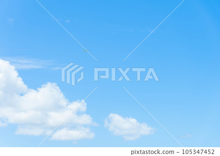 雷雨雲 夏天 雲 藍天 105347452