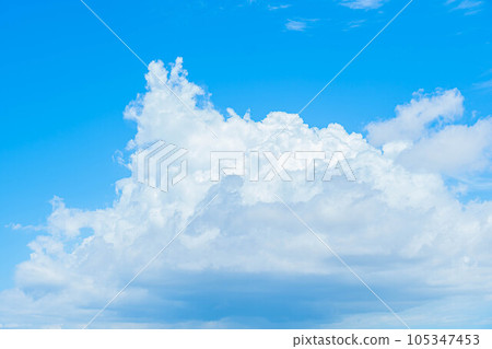 thunderhead summer cloud blue sky thunderhead summer cloud blue sky 105347453