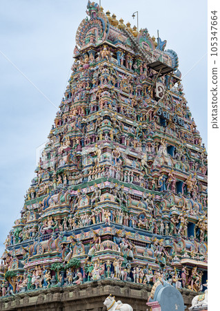 The Gateway Tower of Kapaleeshwarar Temple The Gateway Tower of Kapaleeshwarar Temple 105347664