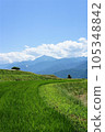 藍色稻田和凱駒岳 105348842
