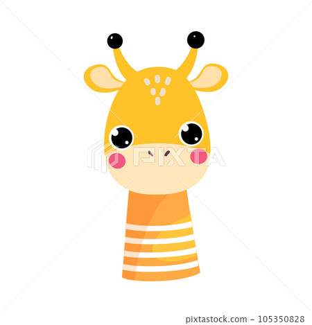 Giraffe Finger Toy and Puppet for Entertainment Play Vector Illustration Giraffe Finger Toy and Puppet for Entertainment Play Vector Illustration 105350828