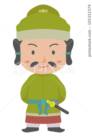 A pompous ancient Japanese aristocrat A pompous ancient Japanese aristocrat 105352374