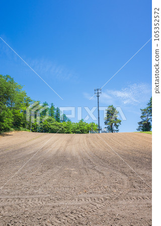 建在山上的田地【長野縣】 105352572