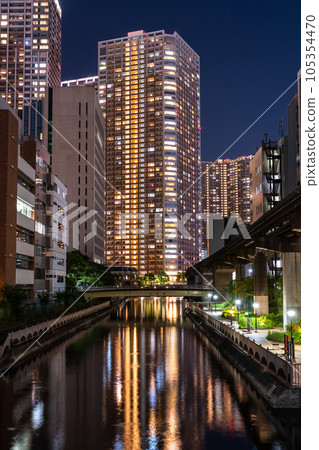 《東京》塔樓公寓夜景 / 東京芝浦灣區 《東京》塔樓公寓夜景 / 東京芝浦灣區 105354470
