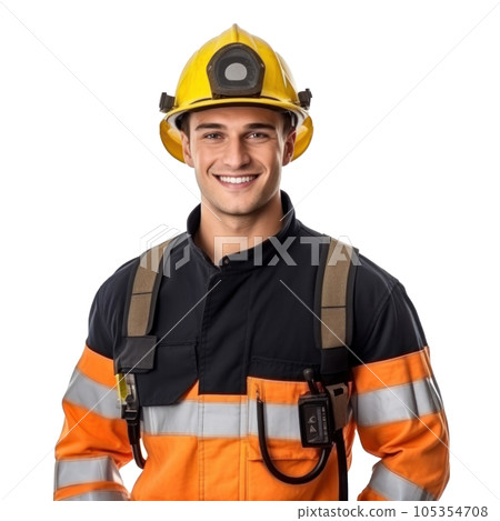 Man fire fighter 105354708